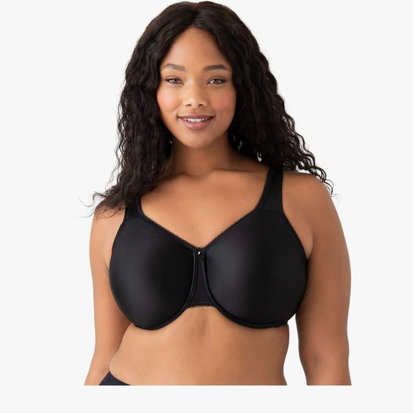 WACOAL WOMENS BRA, BLACK, UNDERWIRE, size 38D - Picture 8 of 9
